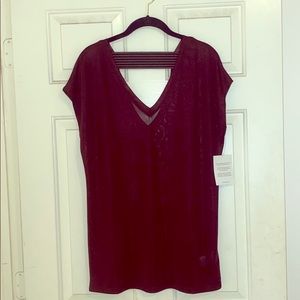 Stella&Dot Slouchy Double V Top